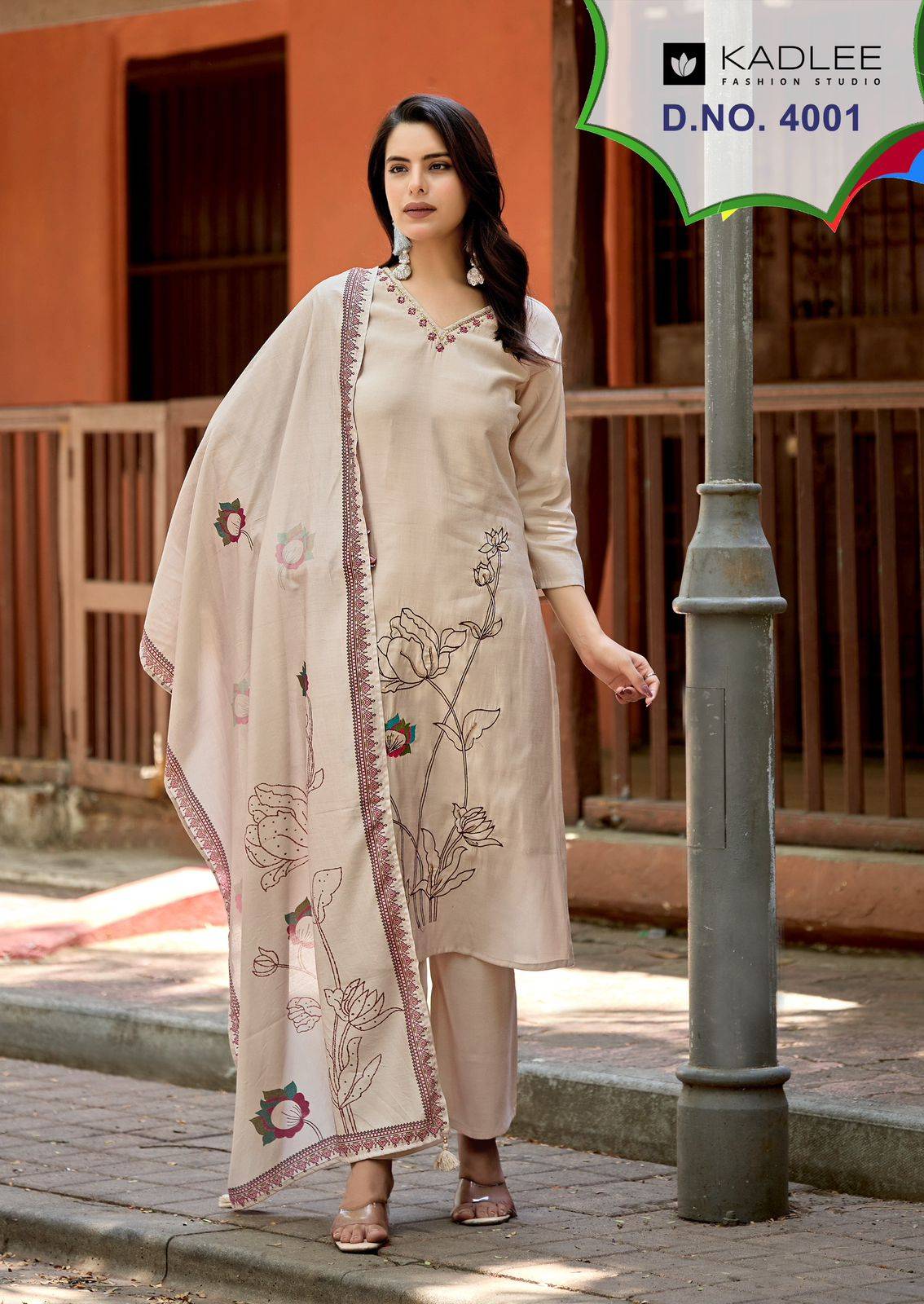 RAAHI By KADLEE 4001 To 4006 Series Designer Ethnic Wear Collection Roman Silk Kurtis At Wholesale Price